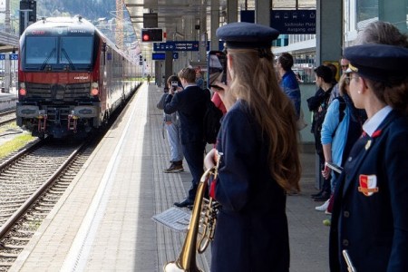 Premierenfahrt Railjet Neu 05.04.2024 Bild 25